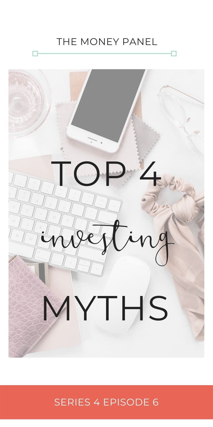 I wanted to talk to you today about the top 4 investing myths I hear from women, and the reasons I often hear as to why they are not getting started with investing in their financial future. 