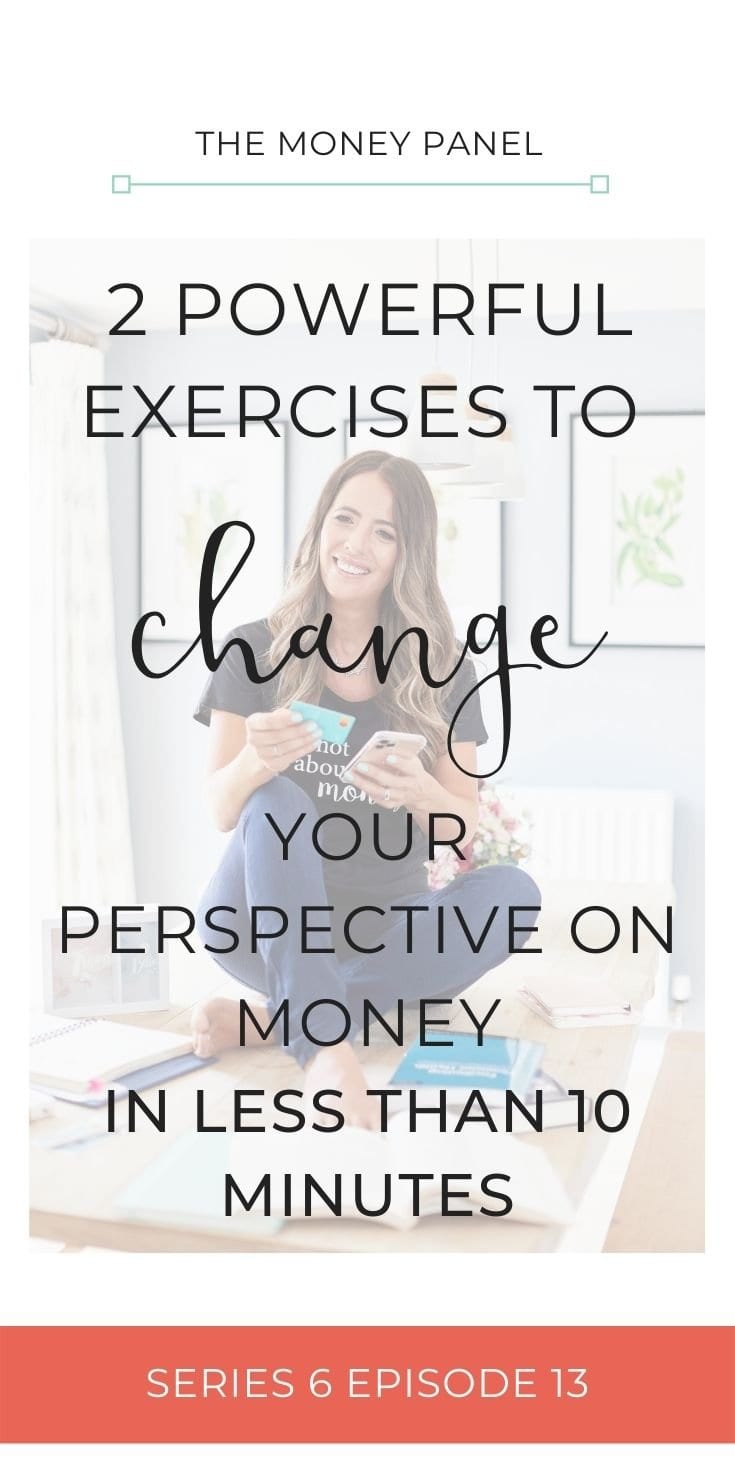 I want to share with you 2 powerful exercises to change your perspective on money, because sometimes we just get stuck in a rut and we feel like we're the only people going through our current financial situation.
