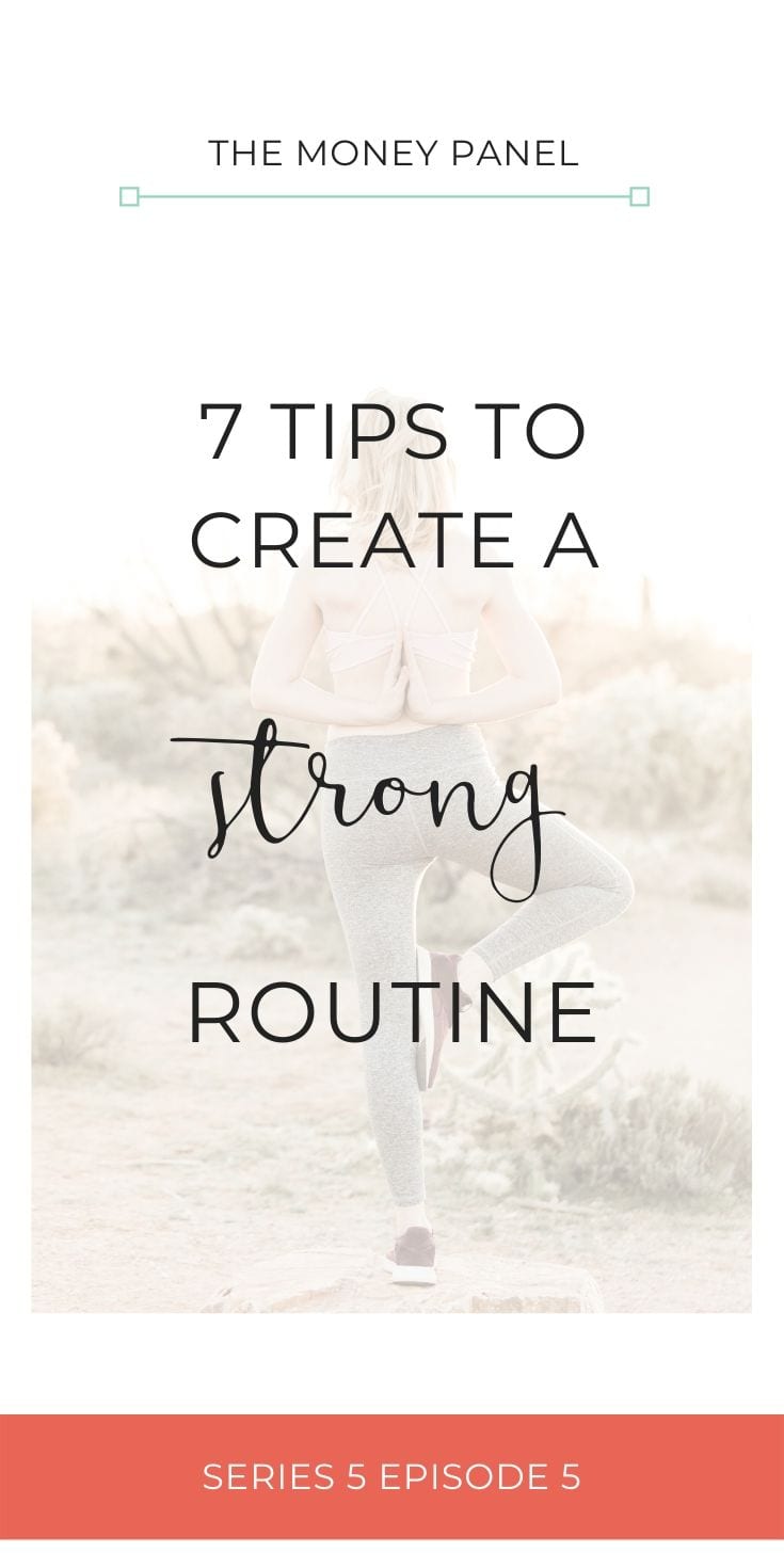 Holly is a business strategist, entrepreneur, podcaster, works a 9-5 job, and she's got twins. Holly's sharing with us 7 tips to create a strong routine.