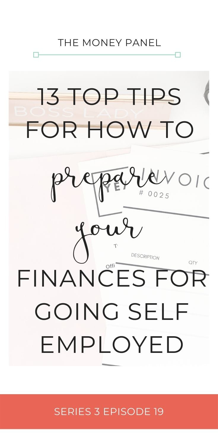 I've been running my business now for almost 2 years, and a financial expert for almost 20 years. In the last 2 years I have learned so much about running a business and how to prepare your finances when you're going self employed.