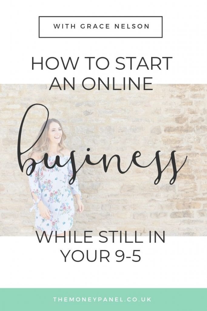 How to Start an Online Business while still in your 9 to 5 job, with Grace Nelson, co-founder of 1 Less Stress Connect