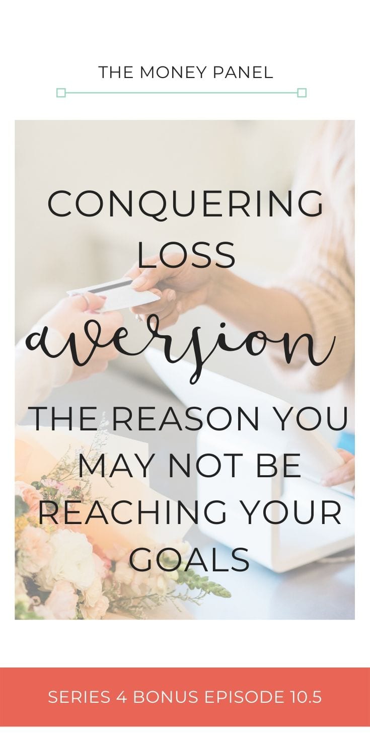 Setting goals and not implementing or reaching them or setting goals and being so overwhelmed by them that nothing happens is something called loss aversion