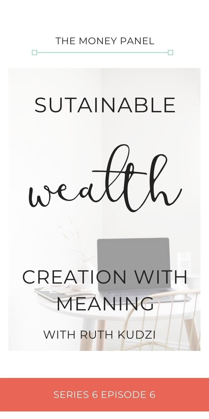 This week I'm interviewing Ruth Kudzi who's an advanced ICF coach. She's a business mentor, coach trainer, bestselling author and podcaster. The reason I decided to bring Ruth onto the podcast is that we were recently chatting on social media about some of the lessons that she had learned about money in her business and wealth creation